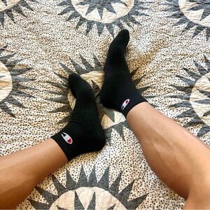 Black Champion Socks